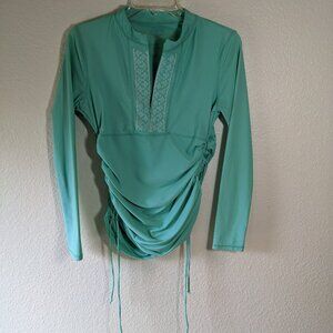 Cabana Life Long Sleeve Top Coverup